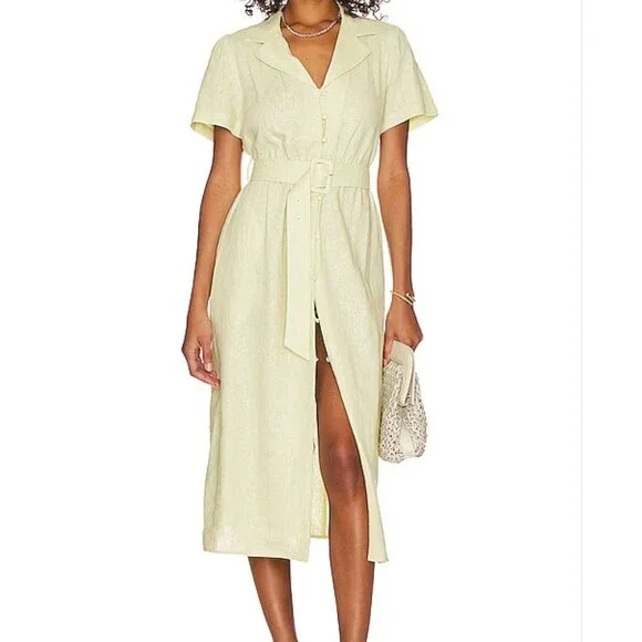 white linen shirt dress long White linen shirt dress with mother of pearl buttons and pockets